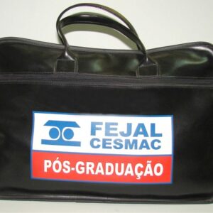 Bolsa para congresso em couro sintético