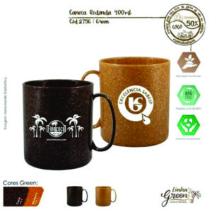 Caneca de ecológica 400 ml