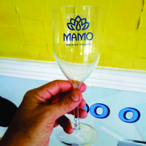 Taça de Vinho em acrílico 180 ml