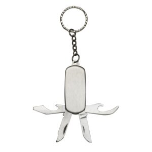 Chaveiro Metal Canivete 4 Funções 10210