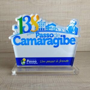Troféu em acrílico
