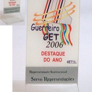 Troféu em acrílico Display 2